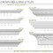 Ekena Millwork 4 5/8"H x 4 1/8"P x 6 1/4"F x 94 1/2"L Helene Leaf Crown Moulding MLD04X04X06HE - alternate 8
